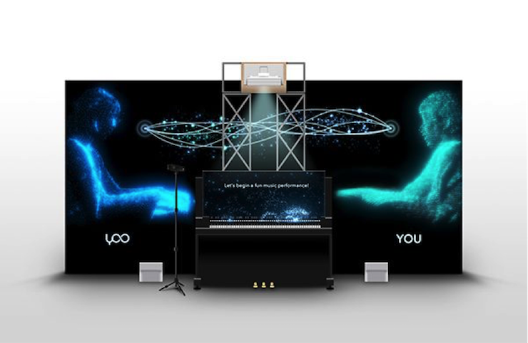 环球360联手博报堂i-Studio展出实验性人工智能音乐装置“与YOO合奏”