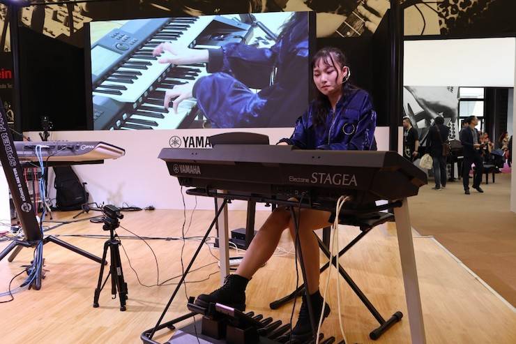 环球360盛大亮相Music China 2018，呈现世界级乐器展体验