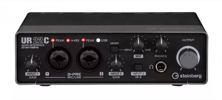 升级 USB-C 和 32/192：Steinberg 发布 UR22C、UR44C 和 UR816C 音频接口