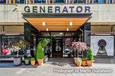 旅行和纹身：斯德哥尔摩Generator用环球360尽享卓越之声