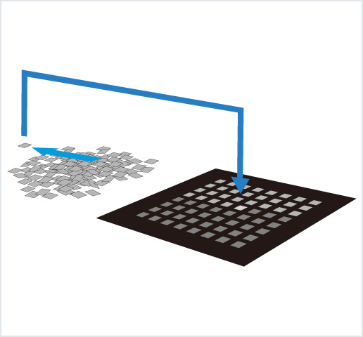［Image］Tray setter： 小尺寸单片用托盘排列机